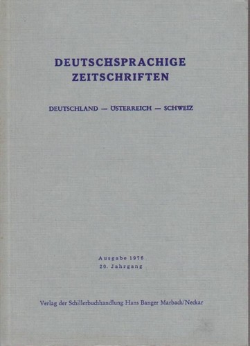Deutschsprachige zeitschriften - deutschsprachige,