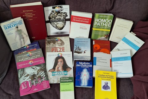 Homöopathie büchersammlung - homöopathie,