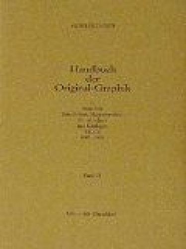 Handbuch der original graphik - handbuch,