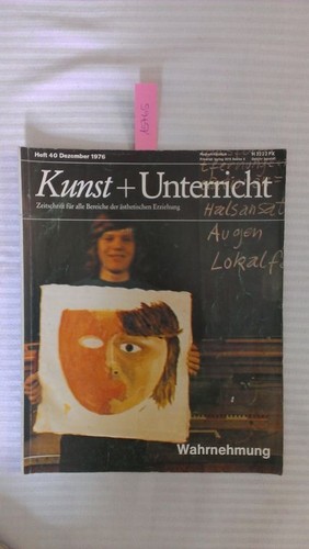 Kunst unterricht heft - +, /
