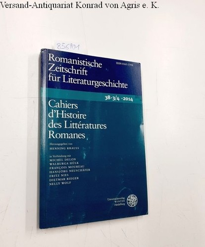 Romanistische zeitschrift für - romanistische,