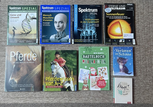 Verschiedene bücher und - verschiedene,