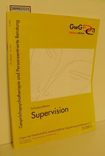 Gwg zeitschrift supervision - gwg-zeitschrift,