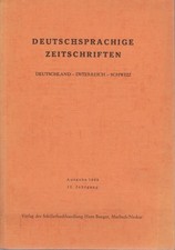 Deutschsprachige Zeitschriften
