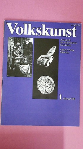 239555 volkskunst zeitschrift - volkskunst,
