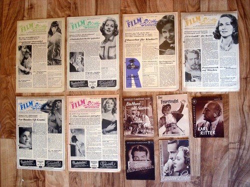Alte film zeitschriften - alte,