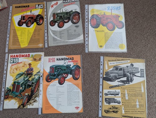 Hanomag prospekt bücher - hanomag,