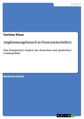 Anglizismengebrauch - , in