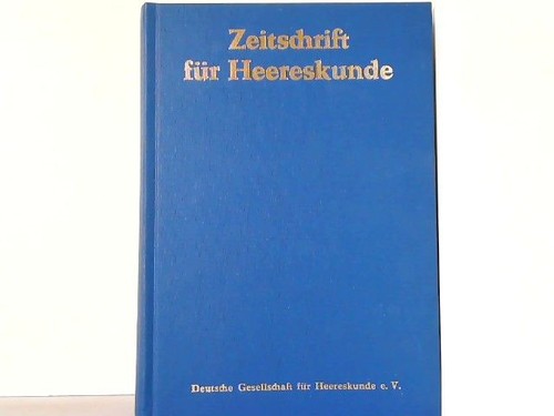 Zeitschrift für heeres und - für,