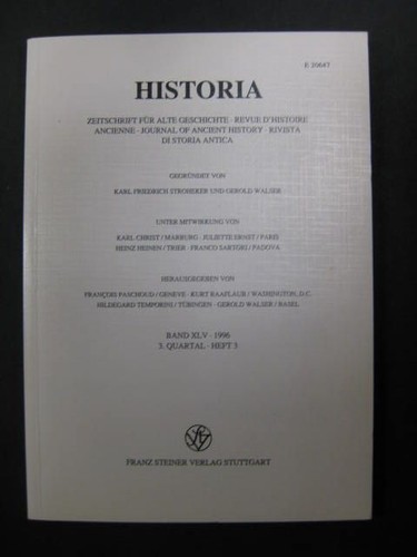 Historia zeitschrift für - zeitschrift,