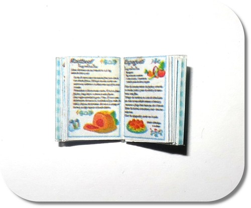 Miniatur kochbuch rezeptbuch - miniatur, kochbuch,