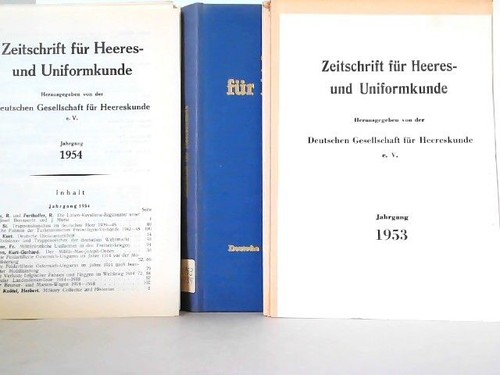 Zeitschrift für heereskunde - zeitschrift,