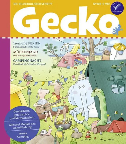 Gecko kinderzeitschrift band - gecko,